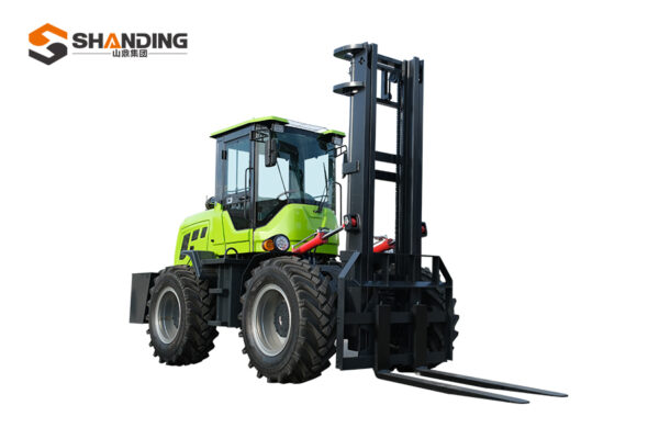 5T Rough Terrain Forklift Truck